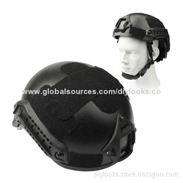 Outdoor Sport Side Cover for Helmet Arc Rail, Black